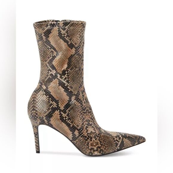 Stella McCartney Stella Iconic Pointed Toe High Heel Booties, New, Size 35.5 - Picture 2 of 13